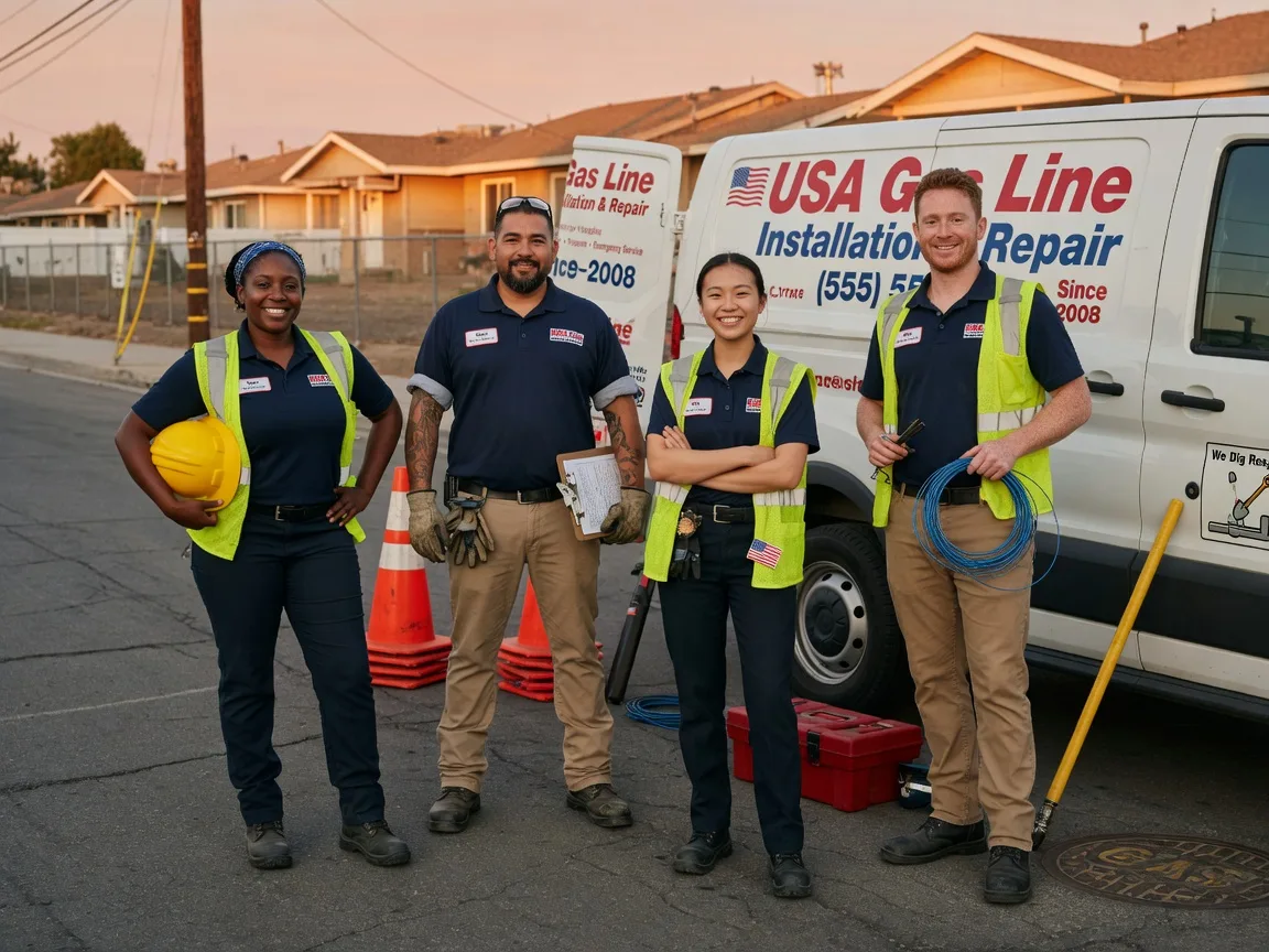 Gas Line Installation company in Damascus, PA